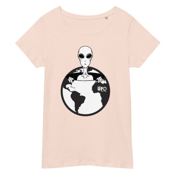 Women’s basic "They are Here" organic t-shirt - Image 9