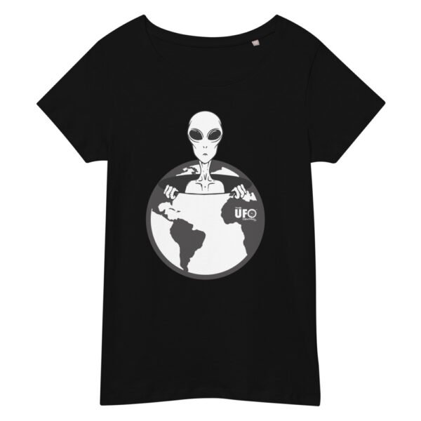 Women’s basic "They are Here" organic t-shirt