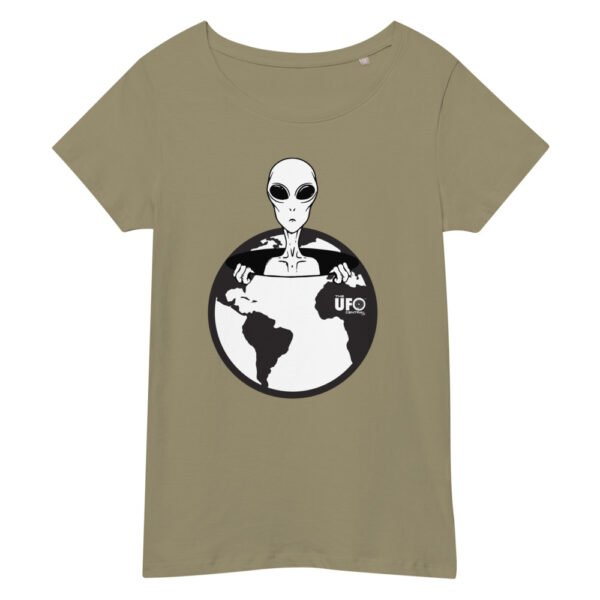 Women’s basic "They are Here" organic t-shirt - Image 7